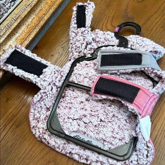 Eddie Bauer Pink/Gray Puffer Dog Jacket. Size XS. Length 7-9”. Weight 4-12 lbs. - Picture 5 of 11
